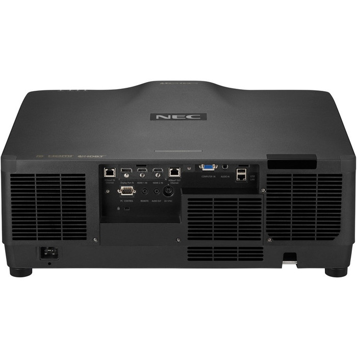 Top Image for Sharp NEC Display NP-PA804UL-B-41 3D Ready LCD Projector - 16:10 - Wall Mountable - Black
