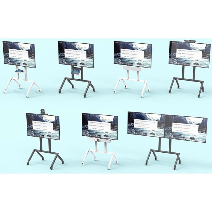 Alternate-Image1 Image for Heckler Design Heckler AV Cart - Base Configuration