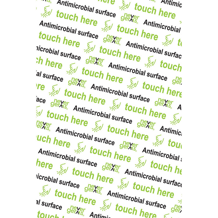 Main image for Antimicrobial Covers, Custom Application Sheets, 8" x 12" , Antimicrobial Surface Graphic, White, 3 Pack