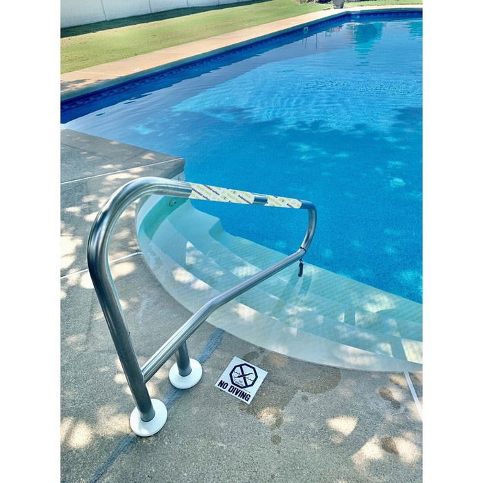 Alternate-Image2 Image for Antimicrobial Covers, Door Handle Cover, 4" x 16" , Antimicrobial Surface Graphic, White, 10 Pack