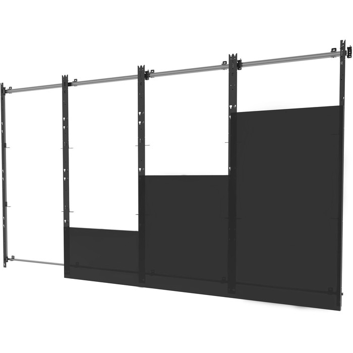 Main image for Peerless-AV SEAMLESS Kitted DS-LEDIER-4X4 Mounting Frame for LED Display, Video Wall - Black, Silver