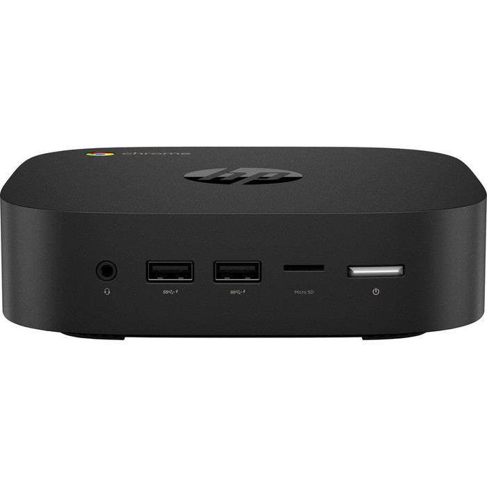 Front Image for HP Chromebox G3 Chromebox - Intel Core i5 10th Gen i5-10310U Quad-core (4 Core) 1.70 GHz - 8 GB RAM DDR4 SDRAM - 64 GB Flash Memory Capacity