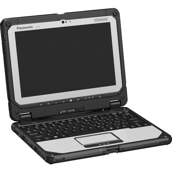 Alternate-Image1 Image for Panasonic TOUGHBOOK CF-20 CF-20GW017VM LTE 10.1" Touchscreen Rugged Detachable 2 in 1 Notebook - WUXGA - 1920 x 1200 - Intel Core i5 7th Gen i5-7Y57 1.20 GHz - 16 GB Total RAM - 256 GB SSD