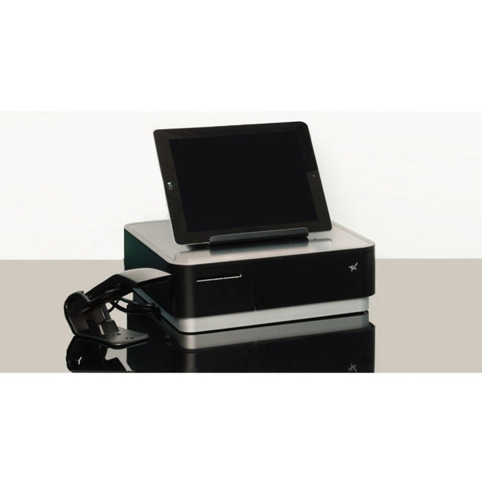 Alternate-Image2 Image for Star Micronics mPOP, Integrated Printer & Cash Drawer Flat Bill, Universal Tablet Stand