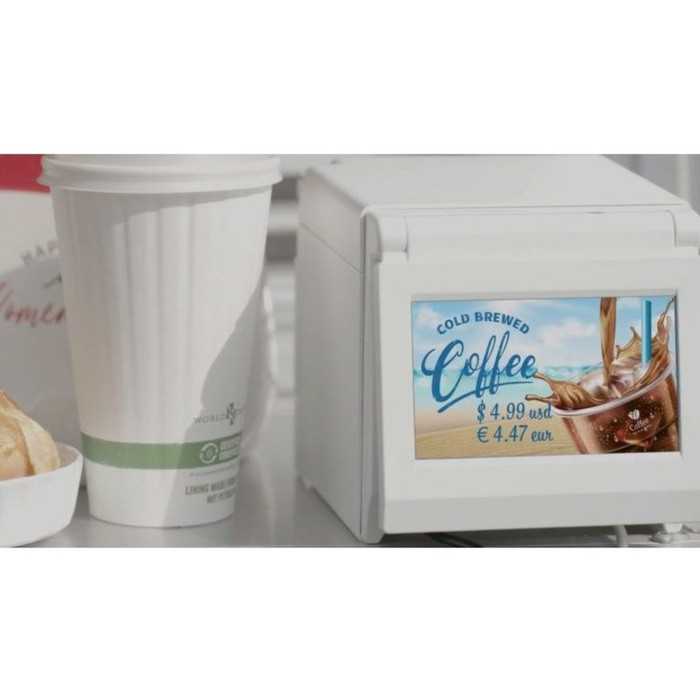 Alternate-Image3 Image for Seiko RP-F10 White Desktop Direct Thermal Printer with Cutter - Ethernet - USB