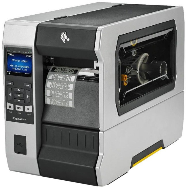 Main image for Zebra ZT610 Desktop Direct Thermal/Thermal Transfer Printer - Monochrome - Label Print - Ethernet - USB - Serial - Bluetooth
