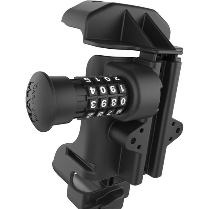 Rear Image for RAM Mounts Combo-Locking Form-Fit Powered Cradle for Zebra TC70, 72, 75 & 77