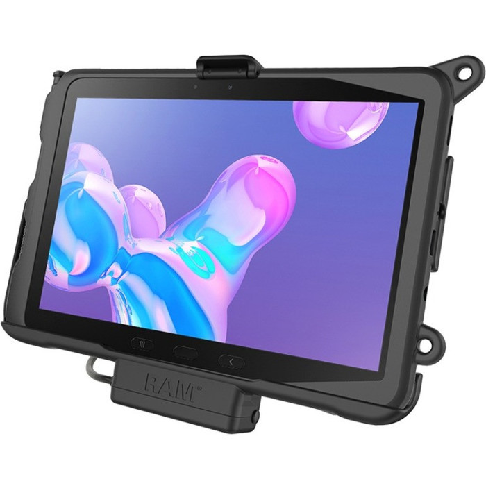 Left Image for RAM Mounts EZ-ROLL'R Powered Cradle for Samsung Galaxy Tab Active Pro