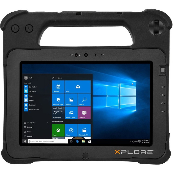 Front Image for Xplore XPAD L10 Tablet - 10.1" - Pentium N4200 1.10 GHz - 8 GB RAM - 128 GB SSD - Windows 10 Pro 64-bit - 4G