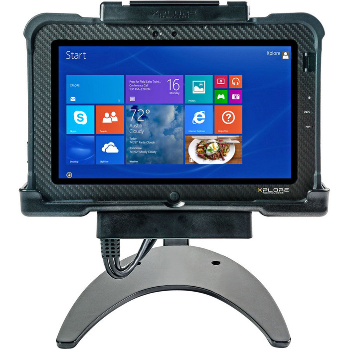 Alternate-Image3 Image for Xplore XSLATE B10 Tablet - 10.1" - 8 GB RAM - 256 GB SSD - Windows 7 Professional