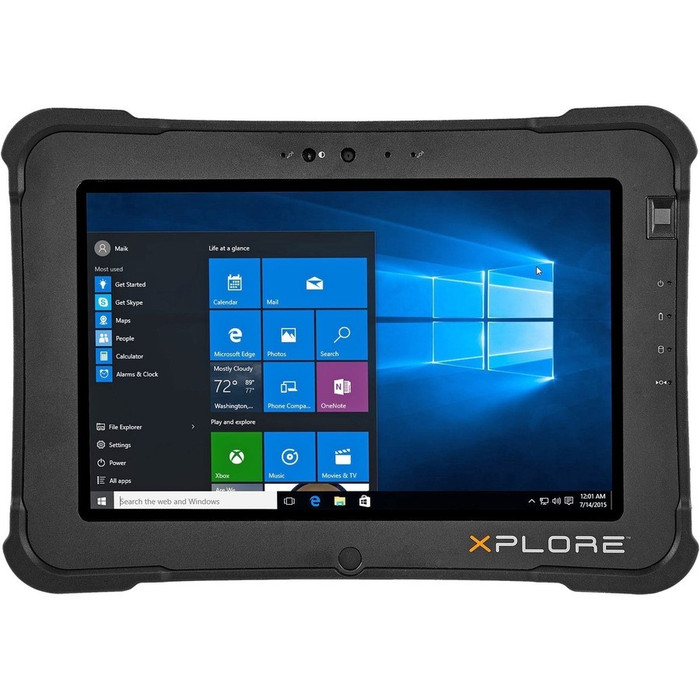 Front Image for Xplore XSLATE L10 Tablet - 10.1" - Pentium - 8 GB RAM - 256 GB SSD - Windows 10 Pro - 4G