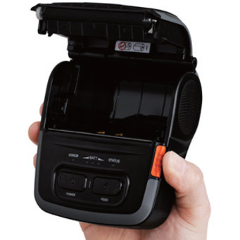 Alternate-Image2 Image for Bixolon SPP-R310 Mobile Direct Thermal Printer - Monochrome - Mobile - Label/Receipt Print - USB - Serial - Bluetooth