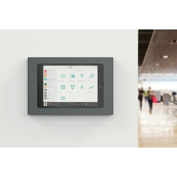 Alternate-Image3 Image for Heckler Design Wall Mount for iPad mini - Black Gray