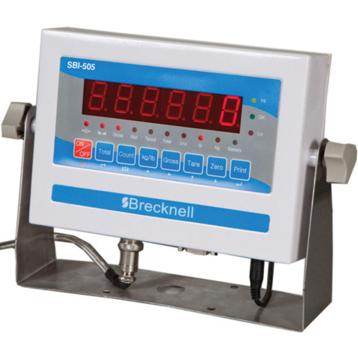 Alternate-Image2 Image for Brecknell DSB3636-2.5 Large Floor Scale System; up to 2500lb. Capacity, 36? Platform, LED Display