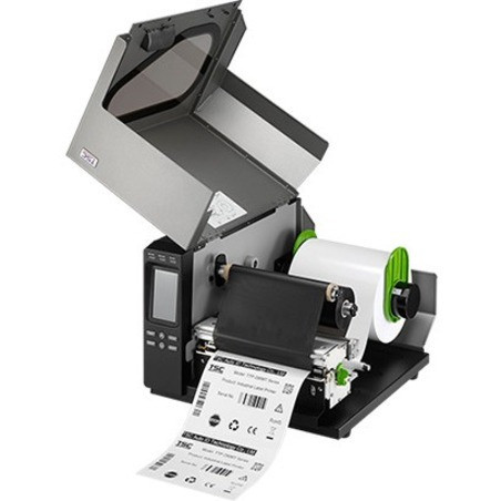 Alternate-Image1 Image for TSC Printers TTP-384MT Industrial, Desktop Direct Thermal/Thermal Transfer Printer - Monochrome - Receipt Print - Ethernet - USB - USB Host - Serial - Parallel