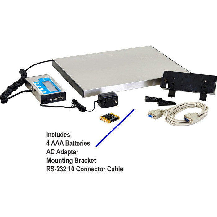 Alternate-Image2 Image for Brecknell LPS-400 Portable Shipping Scales; up to 400lb. Capacity, Perfect for Shipping, Warehouse applications Plus General Purpose Weighing