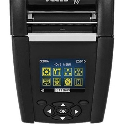 Alternate-Image1 Image for Zebra ZQ610 Mobile Direct Thermal Printer - Monochrome - Portable - Label/Receipt Print - Bluetooth