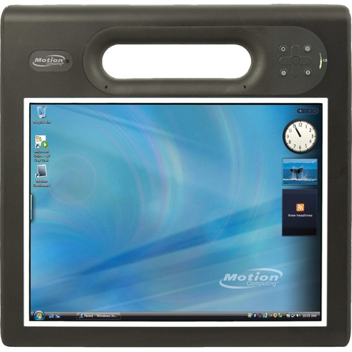 Front Image for Xplore F5m Tablet - 10.4" - Core i5 - 4 GB RAM - 128 GB SSD - Windows 7 - 4G