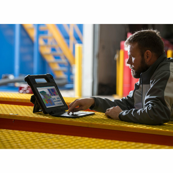 Alternate-Image3 Image for Zebra XPAD L10 Tablet - 10.1" - Core i7 8th Gen - 16 GB RAM - 128 GB SSD - Windows 10 - 4G