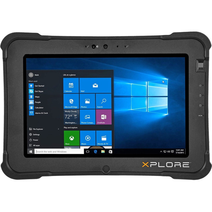 Front Image for Zebra XSLATE L10 Tablet - 10.1" - Core i5 - 8 GB RAM - 128 GB SSD - Windows 10