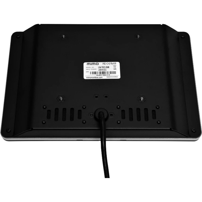 Alternate-Image1 Image for Mimo Monitors UM-760CH-SMK 7" LCD Touchscreen Monitor - 16:9 - 10 ms - TAA Compliant