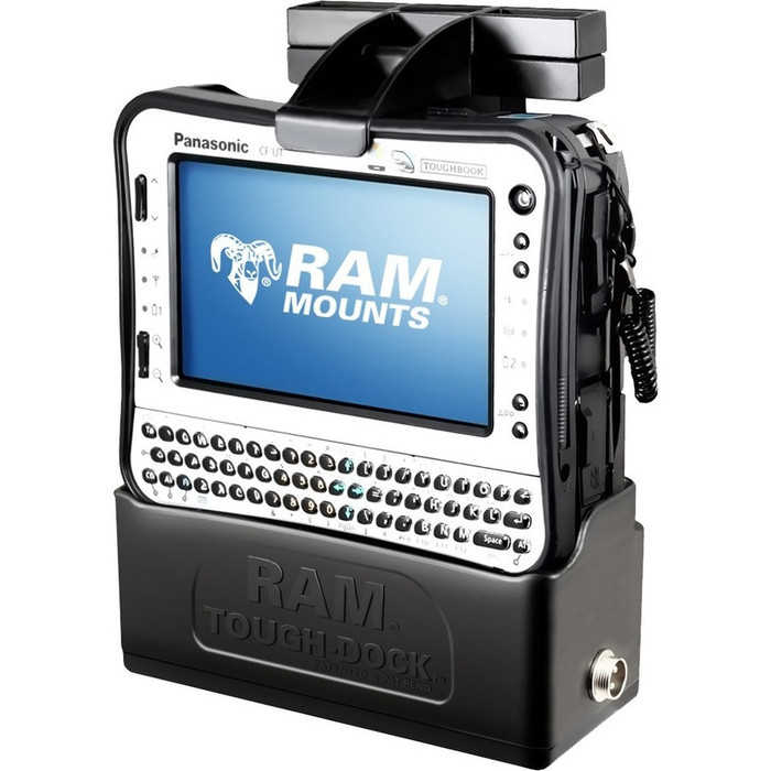 Alternate-Image2 Image for RAM Mounts Tough-Dock for Panasonic Toughbook CF-U1