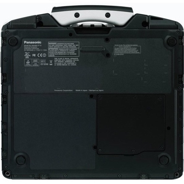 Bottom Image for Panasonic TOUGHBOOK CF-31 CF-318B-04VM 13.1" Notebook - 1024 x 768 - Intel Core i5 i5-7300U 2.60 GHz - 16 GB Total RAM - 256 GB SSD