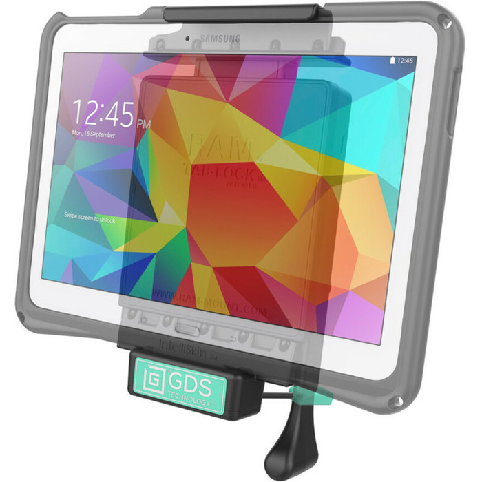 Alternate-Image1 Image for RAM Mounts GDS Locking Vehicle Dock for Samsung Tab 4 10.1