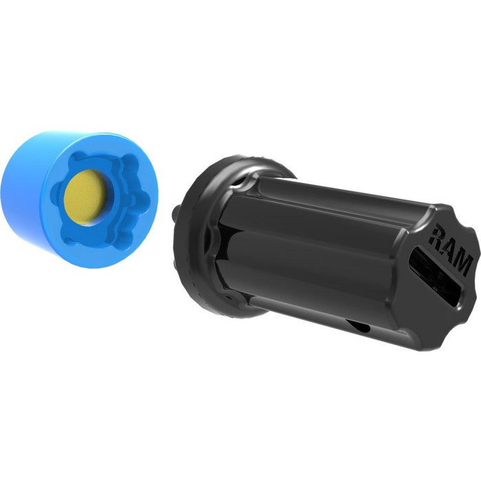 Alternate-Image1 Image for RAM Mounts Pin-Lock 6-Pin Security Nut for D & E Size Socket Arms