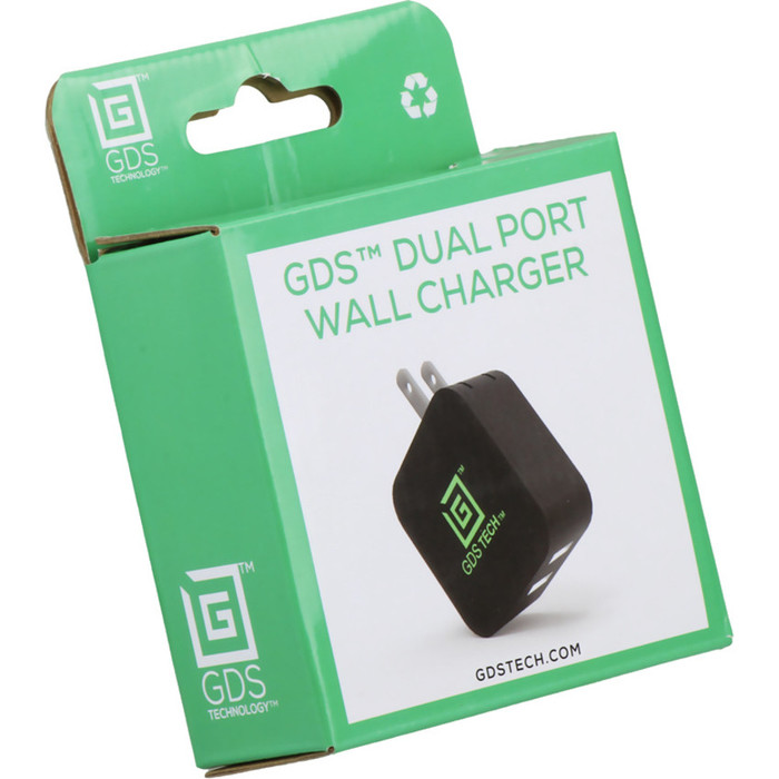 Alternate-Image1 Image for RAM Mounts GDS 2-Port USB Wall Charger