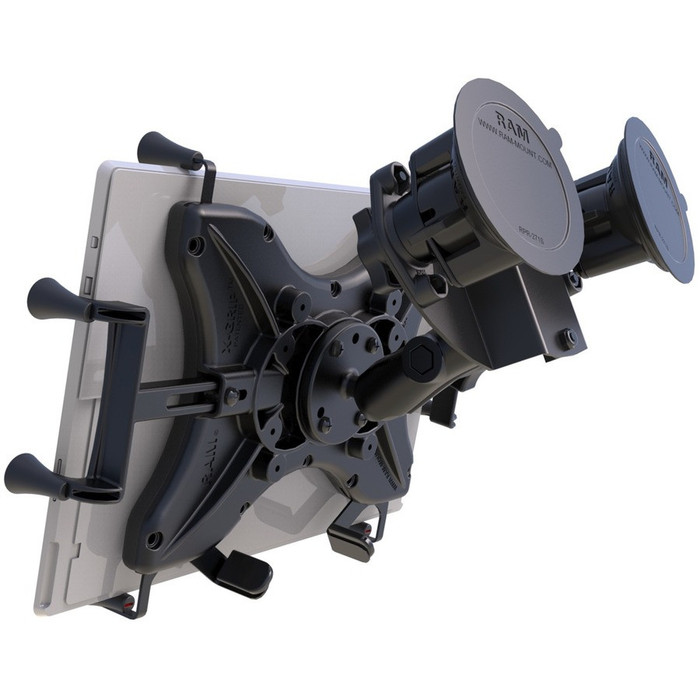 Rear Image for RAM Mounts X-Grip Vehicle Mount for Tablet, Mobile Device, iPad