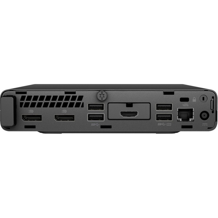 Rear Image for HP EliteDesk 705 G4 Desktop Computer - AMD Ryzen 5 PRO 2400GE 3.20 GHz - 8 GB RAM DDR4 SDRAM - 256 GB SSD - Desktop Mini