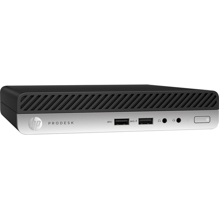 Right Image for HP Business Desktop ProDesk 400 G4 Desktop Computer - Intel Core i5 8th Gen i5-8500T 2.10 GHz - 8 GB RAM DDR4 SDRAM - 1 TB HDD - Desktop Mini
