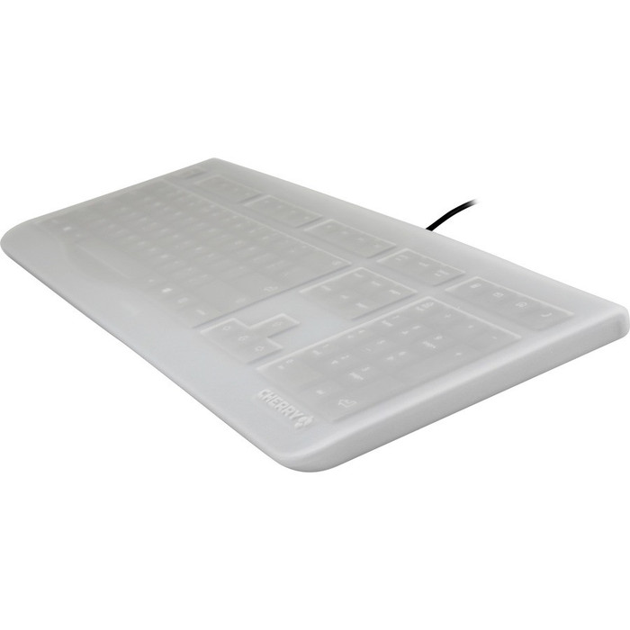 Left Image for CHERRY EZCLEAN Wired Keyboard