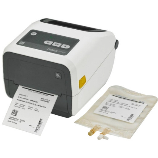 Alternate-Image1 Image for Zebra ZD420d-HC Desktop Direct Thermal Printer - Monochrome - Label Print - USB - Bluetooth - Near Field Communication (NFC)