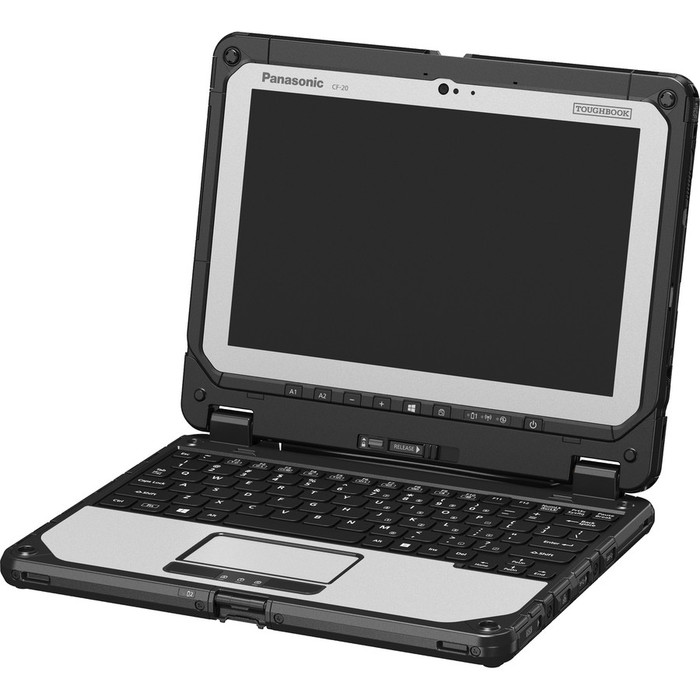 Alternate-Image2 Image for Panasonic TOUGHBOOK CF-20 CF-20G1165VM 10.1" Touchscreen Detachable 2 in 1 Notebook - 1920 x 1200 - Intel Core i5 7th Gen i5-7Y57 Dual-core (2 Core) 1.20 GHz - 16 GB Total RAM - 256 GB SSD