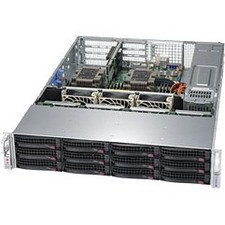Main image for Supermicro SuperServer Barebone System - 2U Rack-mountable - Socket P LGA-3647 - 2 x Processor Support