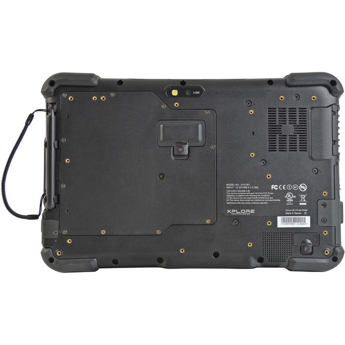 Rear Image for Zebra XSLATE D10 Tablet - 10.1" - Atom E3845 Quad-core (4 Core) 1.91 GHz - 4 GB RAM - 64 GB SSD - Android 6.0 Marshmallow - 4G