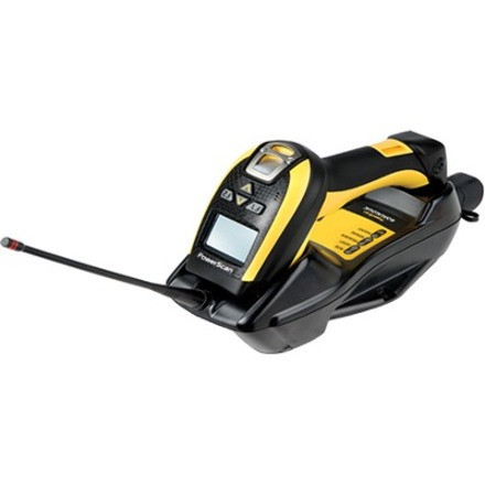 Left Image for Datalogic PowerScan PM9100-D910RBK20 Mobile Barcode Scanner Kit