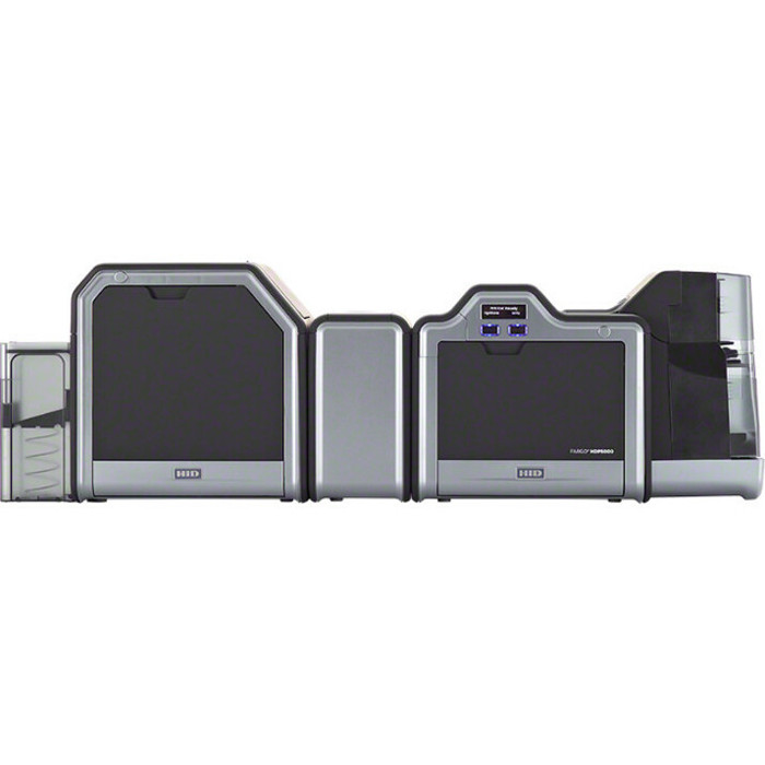 Alternate-Image2 Image for Fargo HDP5000 Single Sided Desktop Dye Sublimation/Thermal Transfer Printer - Color - Card Print - USB