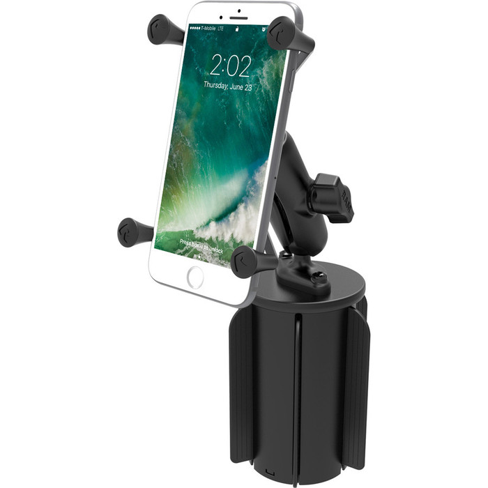 Alternate-Image1 Image for RAM Mounts X-Grip Vehicle Mount for Phone Mount, Mobile Device, Cup Holder, iPhone, GPS