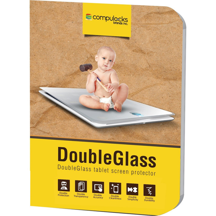 Main image for Compulocks DoubleGlass Screen Protector Crystal Clear