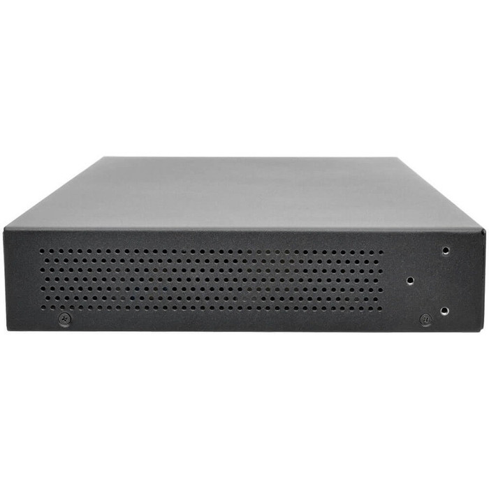 Alternate-Image3 Image for Tripp Lite 24-Port 10/100/1000 Mbps 1U Rack-Mount/Desktop Gigabit Ethernet Unmanaged Switch 2 Gigabit SFP Ports Metal Housing