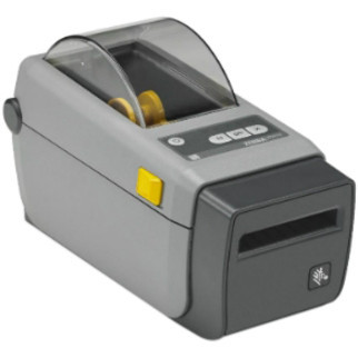 Alternate-Image1 Image for Zebra ZD410 Desktop Direct Thermal Printer - Monochrome - Wall Mount - Label Print - Ethernet - USB - Bluetooth - Near Field Communication (NFC)