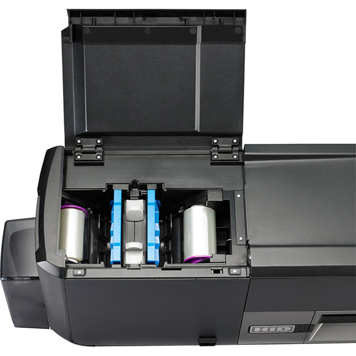 Alternate-Image3 Image for Fargo DTC5500LMX Double Sided Desktop Dye Sublimation/Thermal Transfer Printer - Color - Card Print - Ethernet - USB