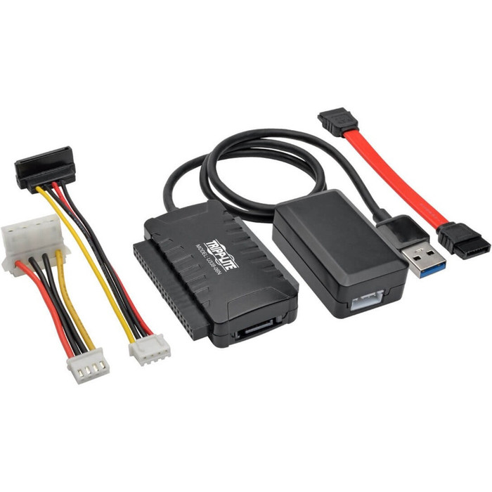 Main image for Tripp Lite USB 3.0 SuperSpeed to SATA/IDE Adapter 2.5/3.5/5.25" Hard Drives