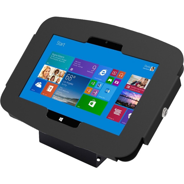 Main image for Surface Pro 3/Pro 4 (12") Secure Space Enclosure with 45&deg; Kiosk Black