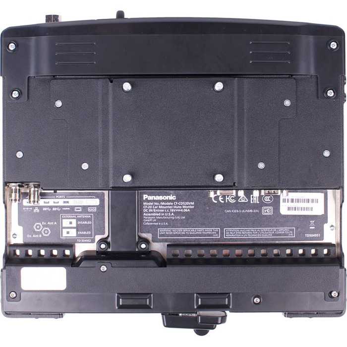 Bottom Image for Panasonic TOUGHBOOK CF-20 CF-20A5184VM LTE 10.1" Touchscreen Detachable 2 in 1 Notebook - 1920 x 1200 - Intel Core M 6th Gen m5-6Y57 Dual-core (2 Core) 1.10 GHz - 8 GB Total RAM - 256 GB SSD