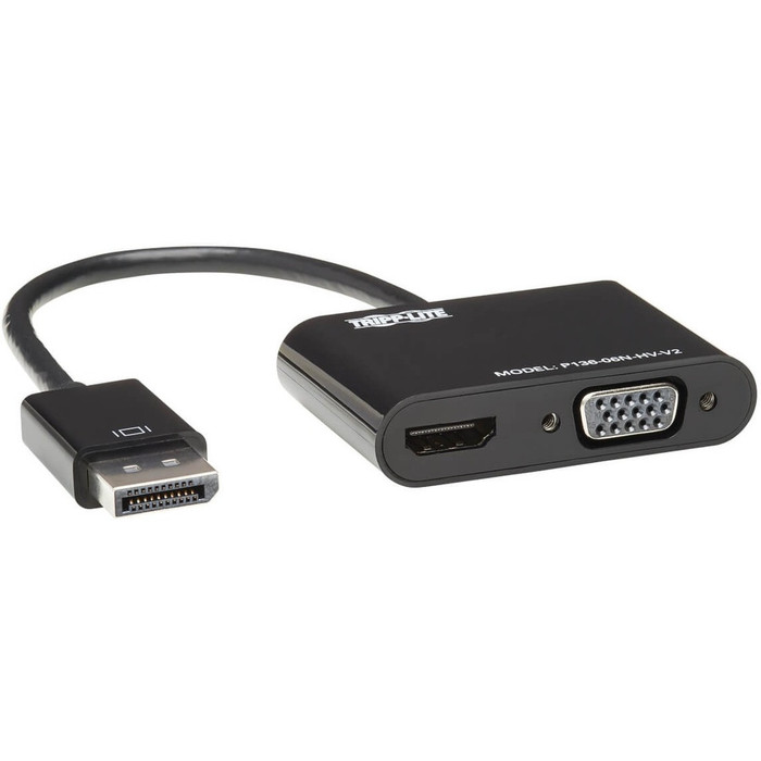 Main image for Tripp Lite DisplayPort to HDMI VGA Adapter Converter 4K x 2K @ 24/30HzDP to HDMI VGA
