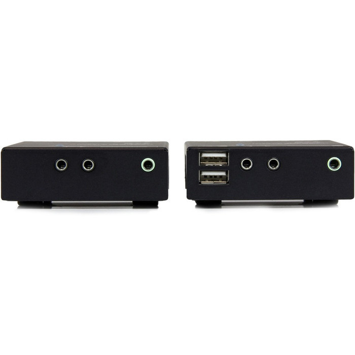 Alternate-Image1 Image for StarTech.com HDMI over CAT5e or CAT6 HDBaseT Extender with USB Hub and IR - 295 ft (90m) - Up to 4K